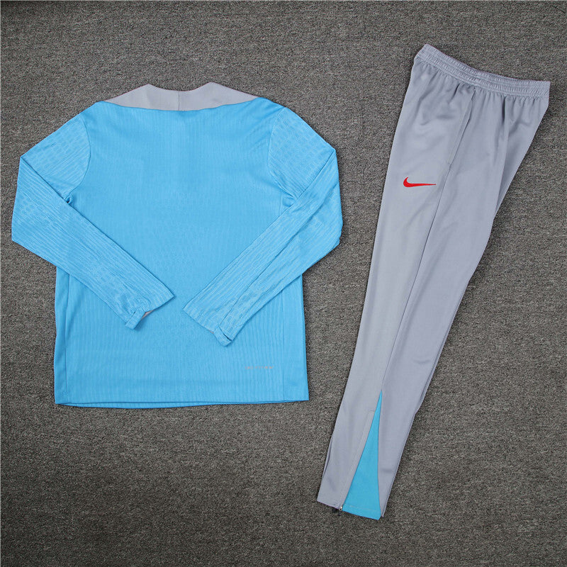 Athletico Madrid 24/25 Light Blue and Grey Tracksuit