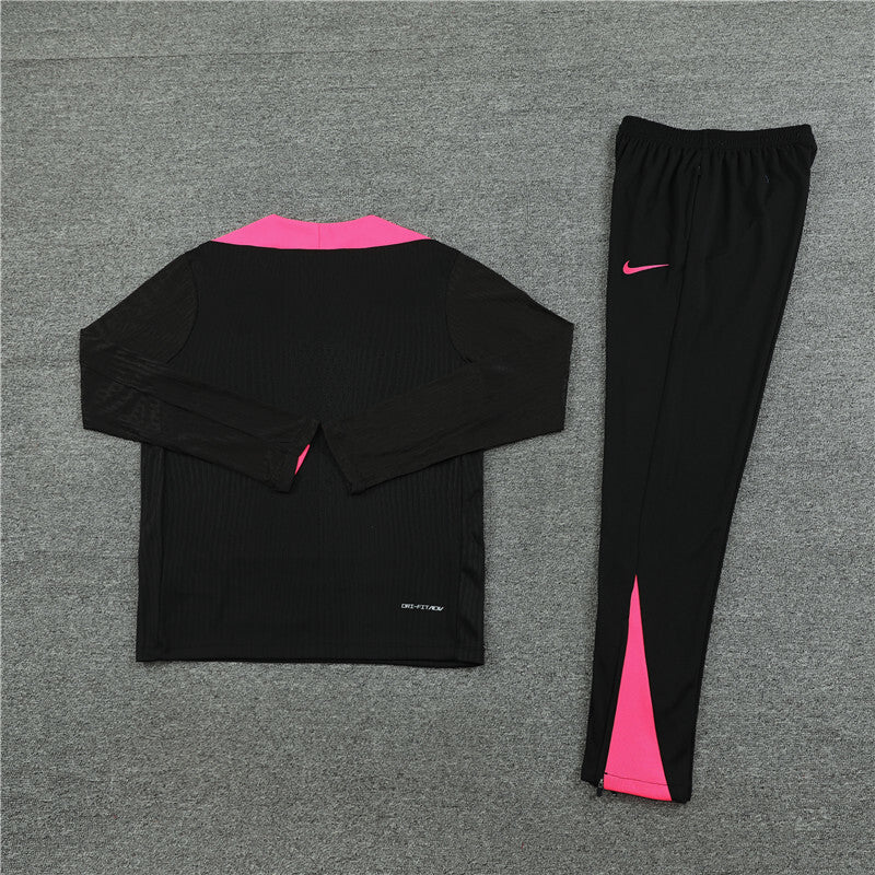 CHELSEA 23/24 Black and Pink Tracksuit