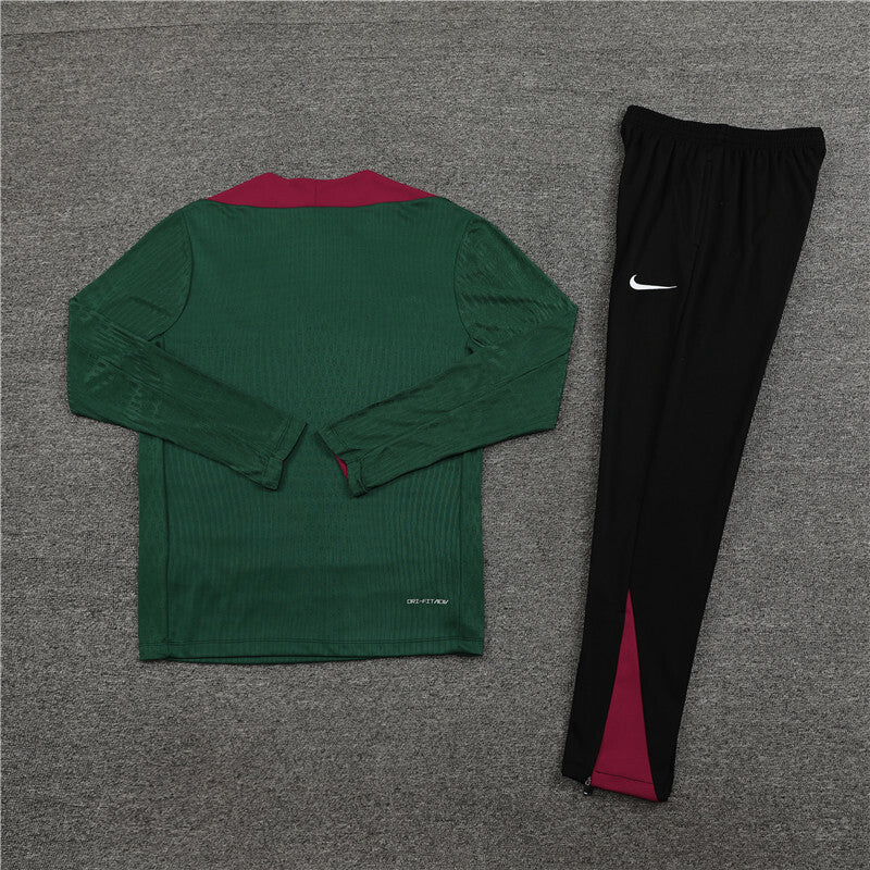 PSG 24/25 Green and Maroon Tracksuit
