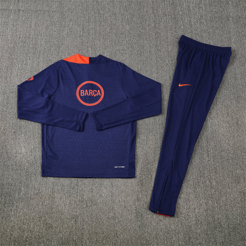 BARCELONA 25/26 Blue and Orange Tracksuit