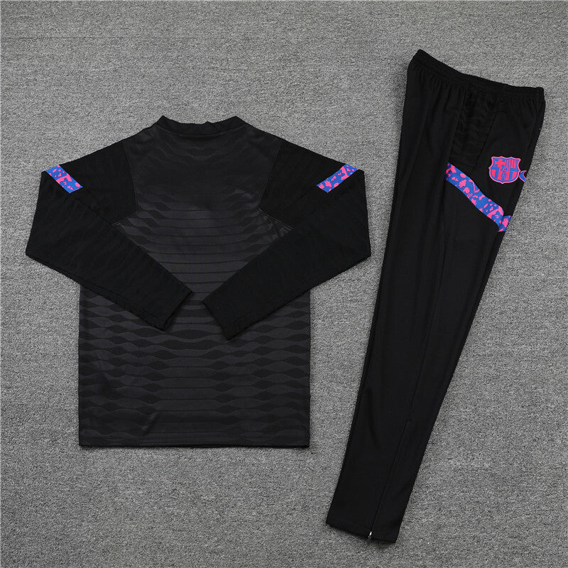 Barcelona 2023/2024 Black and Purple Tracksuit.