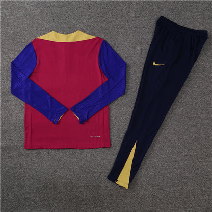 BARCELONA 23/24 Red and Gold Tracksuit
