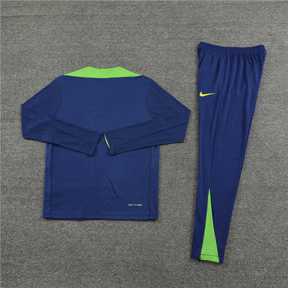 Brazil 24/25 Dark Blue and Green Tracksuit