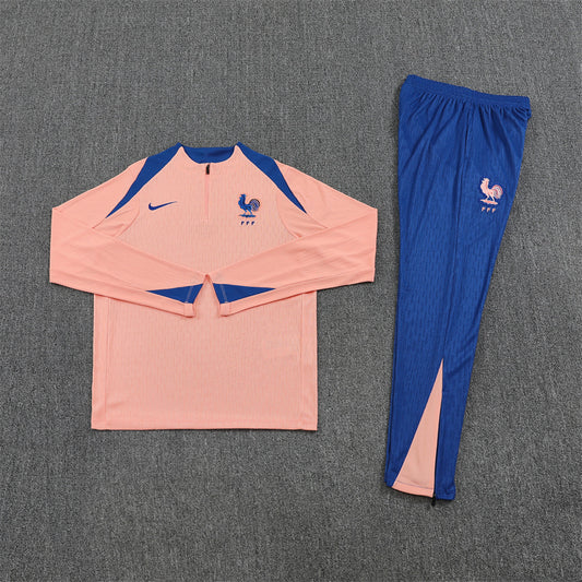 FRANCE 25/26 Pink and Blue Tracksuit