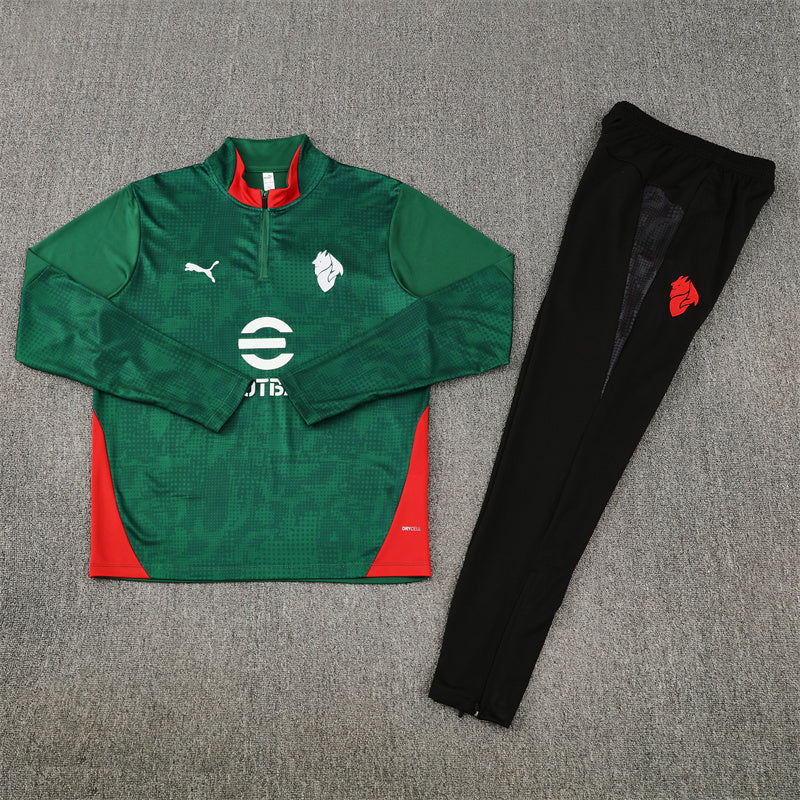 AC MILAN 25/26 Green and Black tracksuit