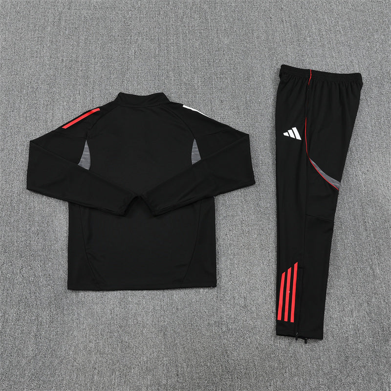 AJAX 25/26 Black and Red Tracksuit