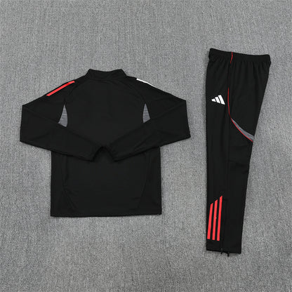 AJAX 25/26 Black and Red Tracksuit
