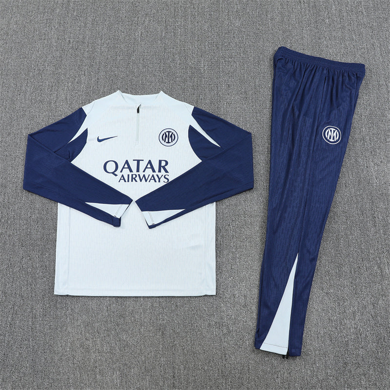 INTER MILAN 25/26 Grey and Blue Tracksuit