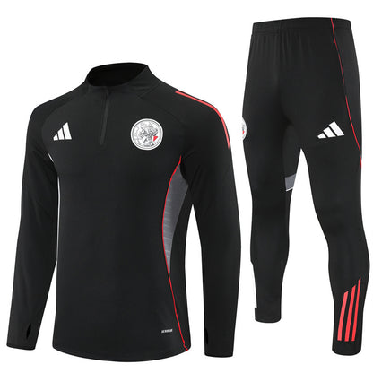 AJAX 25/26 Black and Red Tracksuit