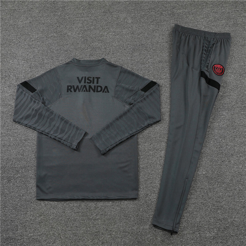 PSG 21/22 Grey Tracksuit