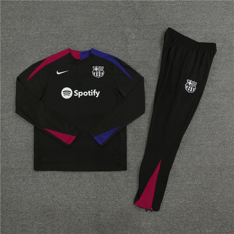 BARCELONA 23/24 Red and Black Tracksuit