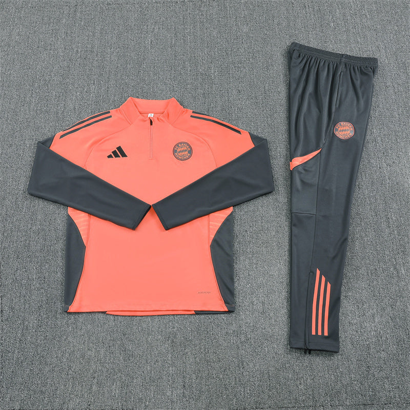 FC BAYERN 25/26 Peach and Grey Tracksuit
