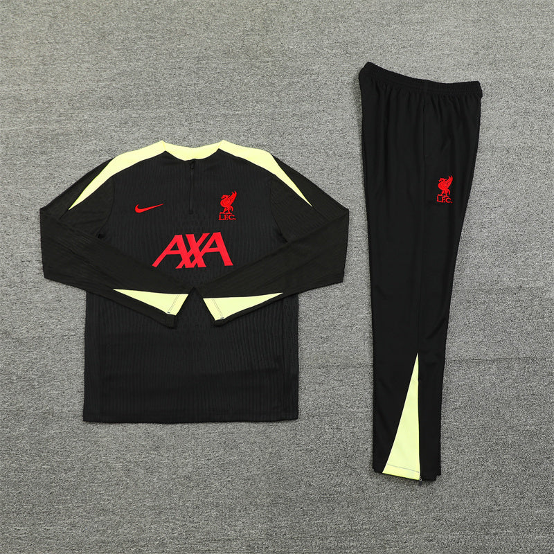 Liverpool 25/26 Black and Yellow Tracksuit