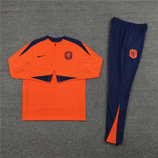 NETHERLANDS 24/25 Orange and Blue Tracksuit