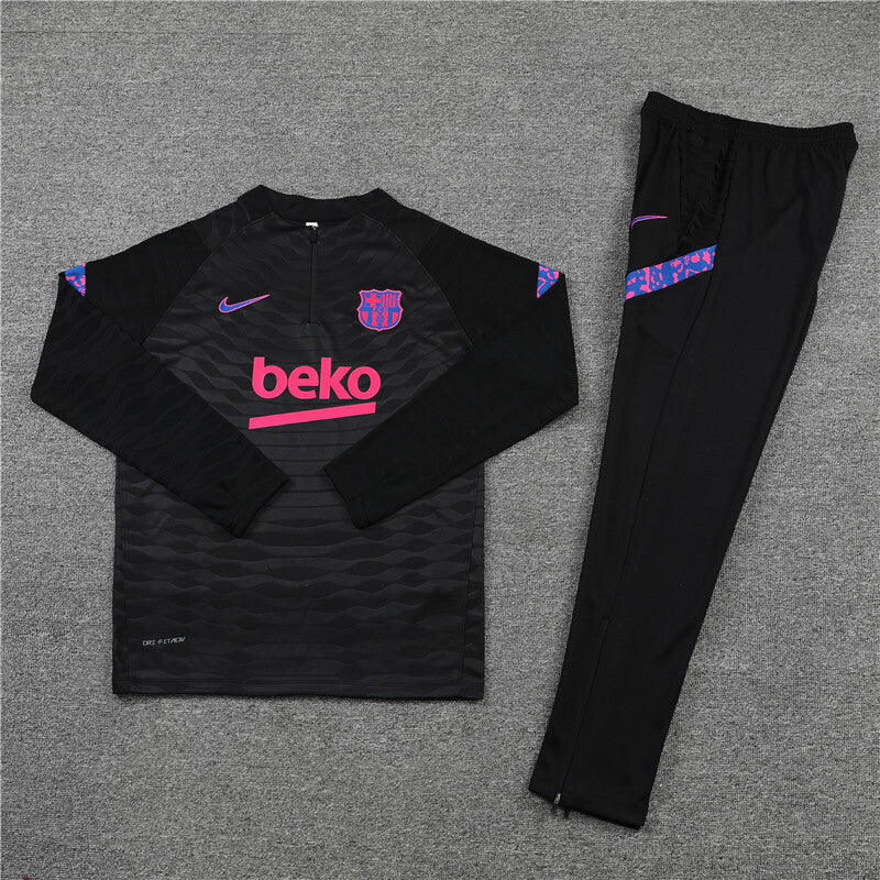 Barcelona 2023/2024 Black and Purple Tracksuit.