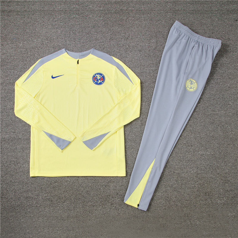Club America Grey and Yellow Tracksuit