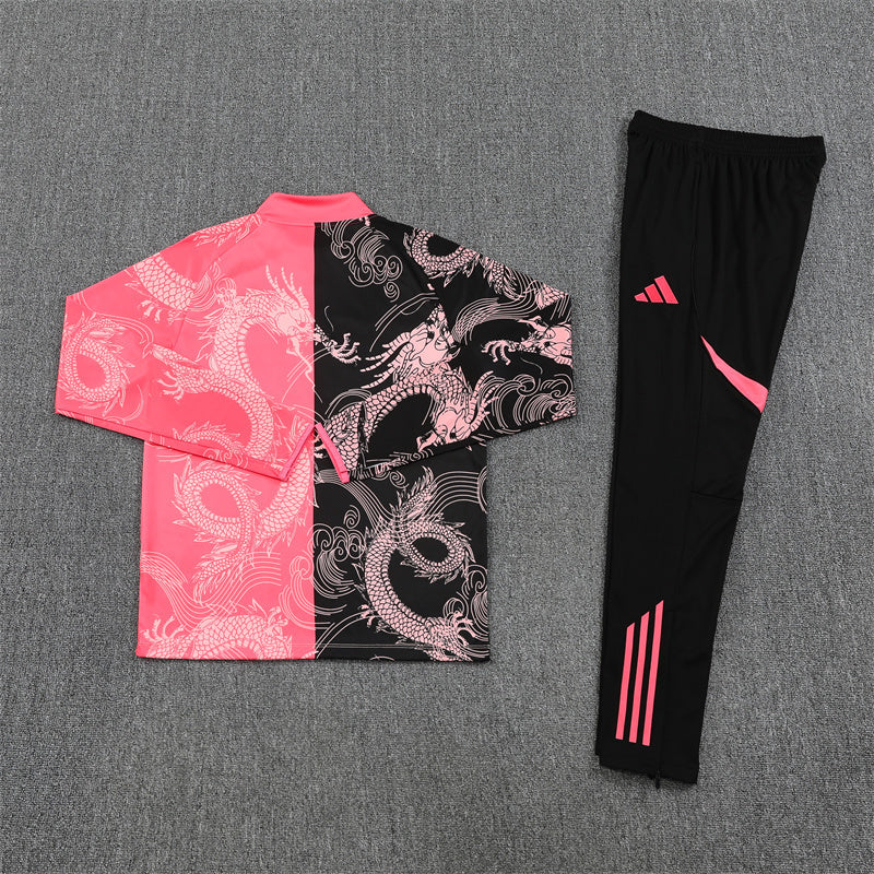 REAL MADRID 25/26 Pink and Black Tracksuit