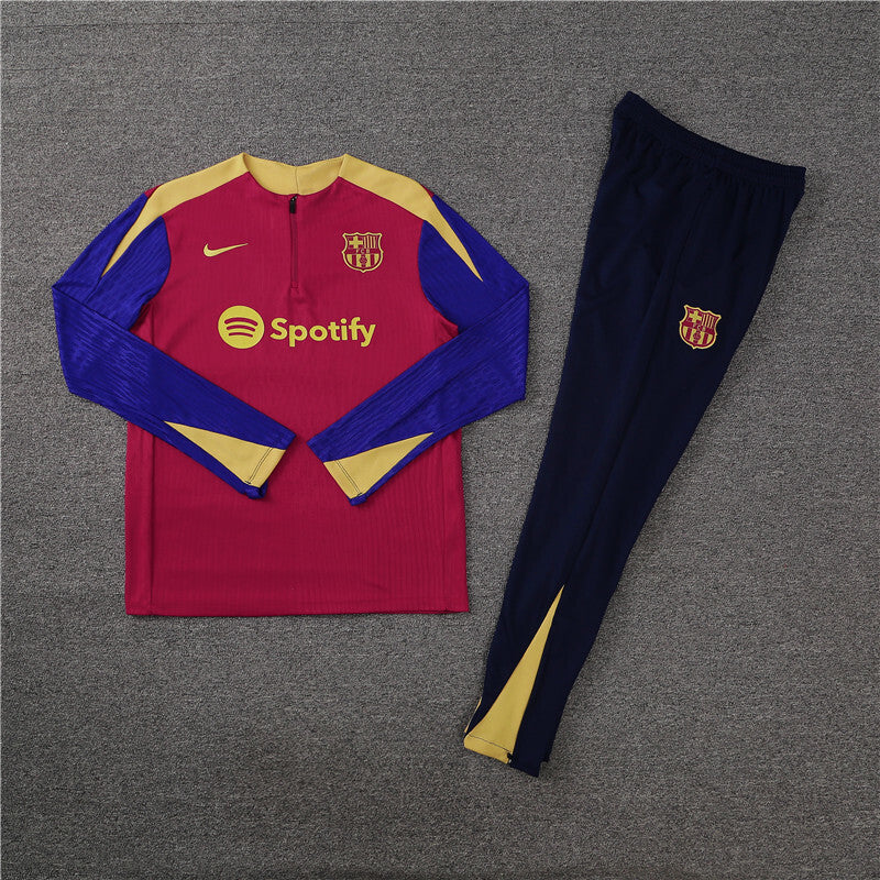 BARCELONA 23/24 Red and Gold Tracksuit