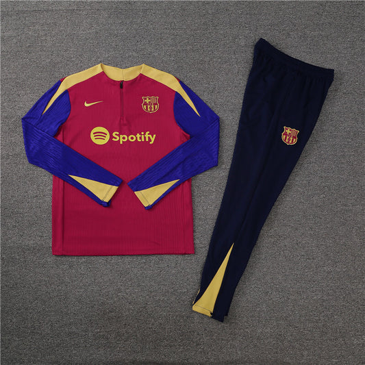 BARCELONA 23/24 Red and Gold Tracksuit
