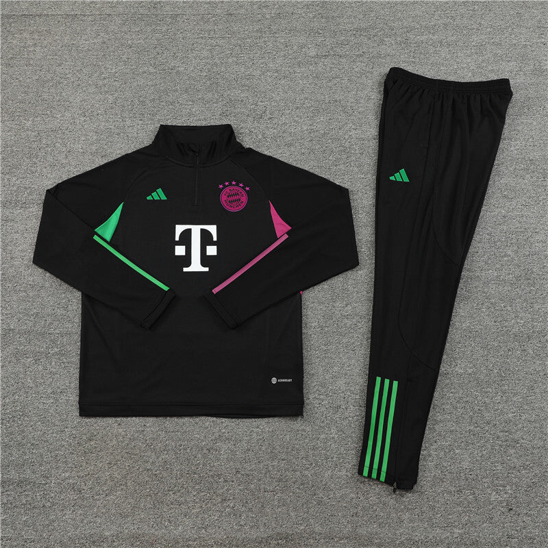 FC BAYERN 24/25 Black and Green Tracksuit