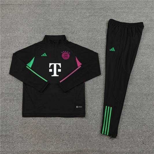 FC BAYERN 24/25 Black and Green Tracksuit