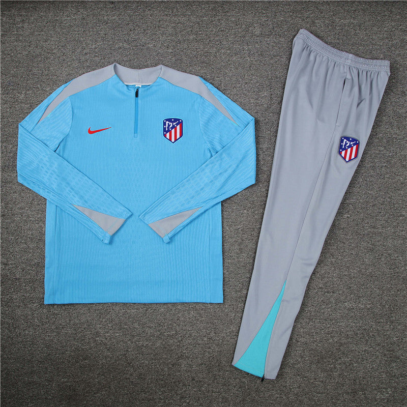 Athletico Madrid 24/25 Light Blue and Grey Tracksuit