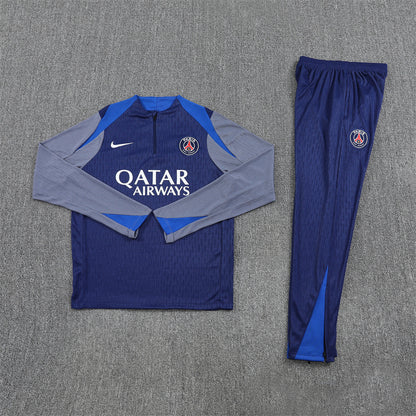 PSG 25/26 Blue and Grey Tracksuit