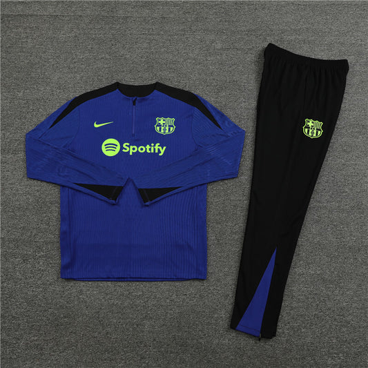 Barcelona 23/24 Blue and Black Tracksuit
