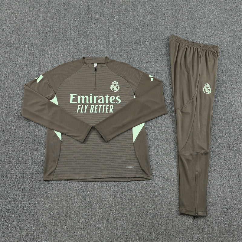 REAL MADRID 25/26 Dark Green Tracksuit