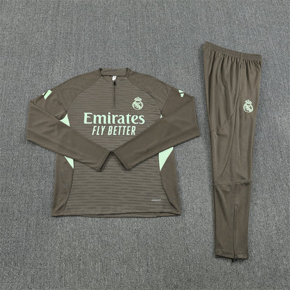 REAL MADRID 25/26 Dark Green Tracksuit