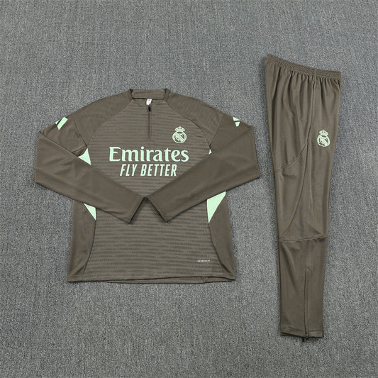 REAL MADRID 25/26 Dark Green Tracksuit