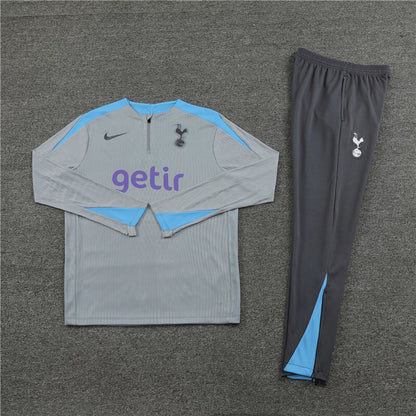 Tottenham Hotspur Grey and Light Blue Tracksuit