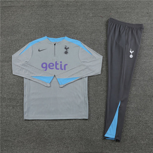 Tottenham Hotspur Grey and Light Blue Tracksuit