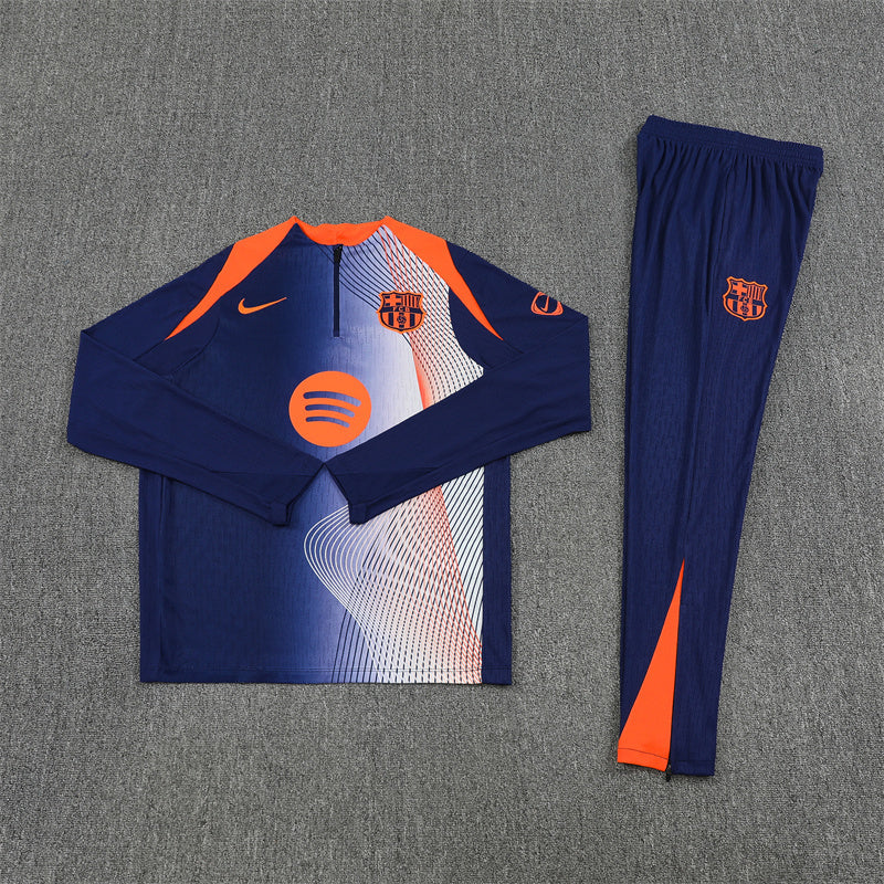 BARCELONA 25/26 Blue and Orange Tracksuit
