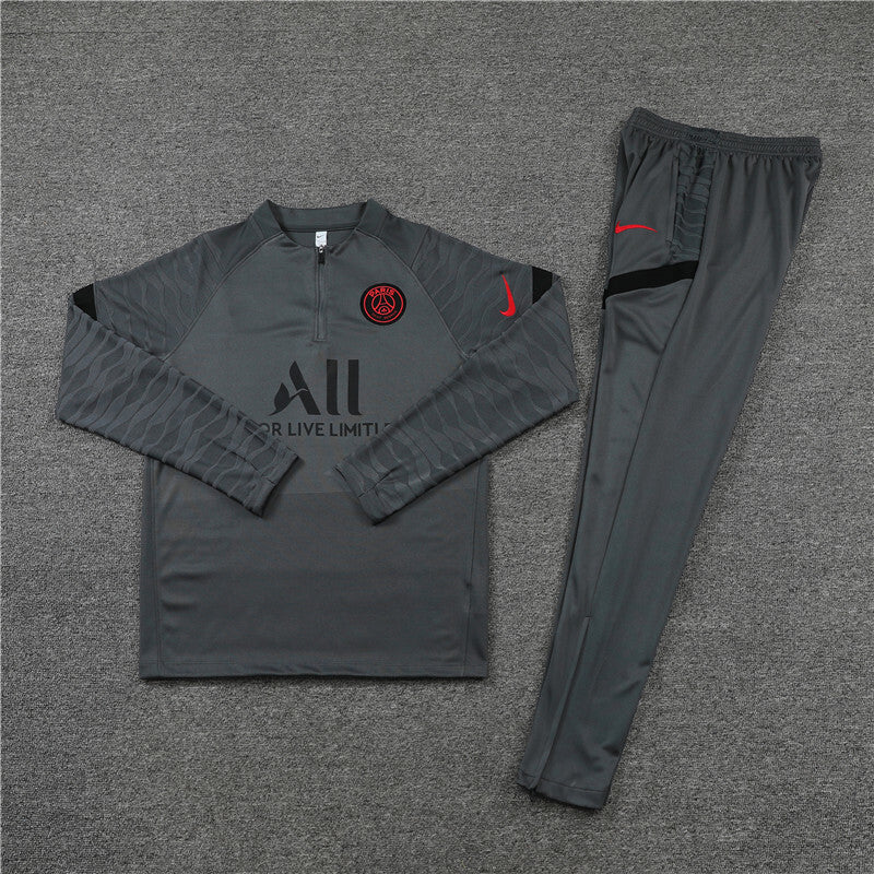 PSG 21/22 Grey Tracksuit