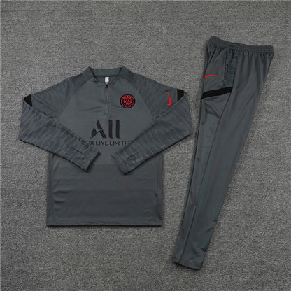 PSG 21/22 Grey Tracksuit