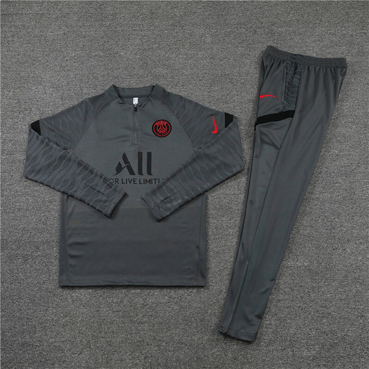 PSG 21/22 Grey Tracksuit