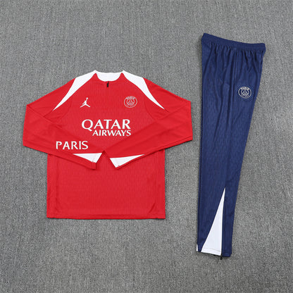 PSG 25/26 Navy Blue and Red Tracksuit