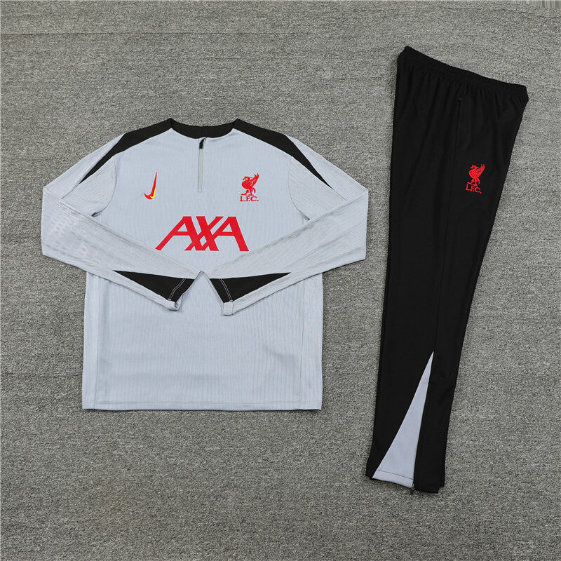 Liverpool 25/26 Black and Grey Tracksuit