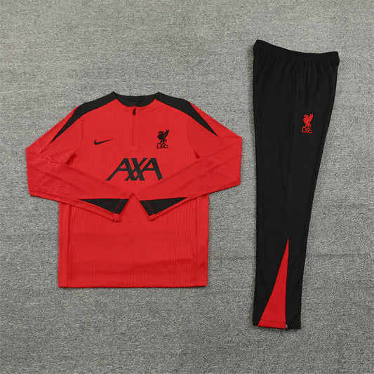 Liverpool 25/26 Black and Red Tracksuit